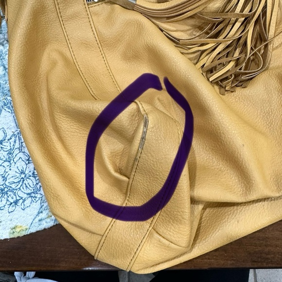 Steve Madden gold used bag - Picture 9 of 12